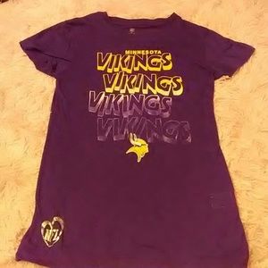Minnesota Vikings nfl football sheer tshirt
